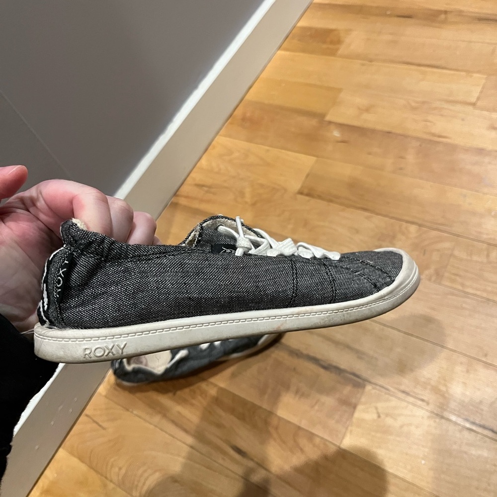 Roxy Charcoal Casual Sneakers